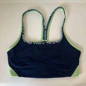 Free People Movement Size XS Swim Top Racer Back Cut Out Sports Bra